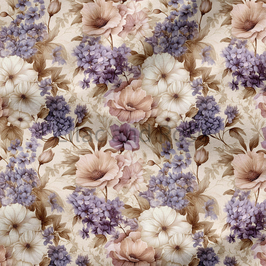 PRE-ORDER - Purple Vintage Floral