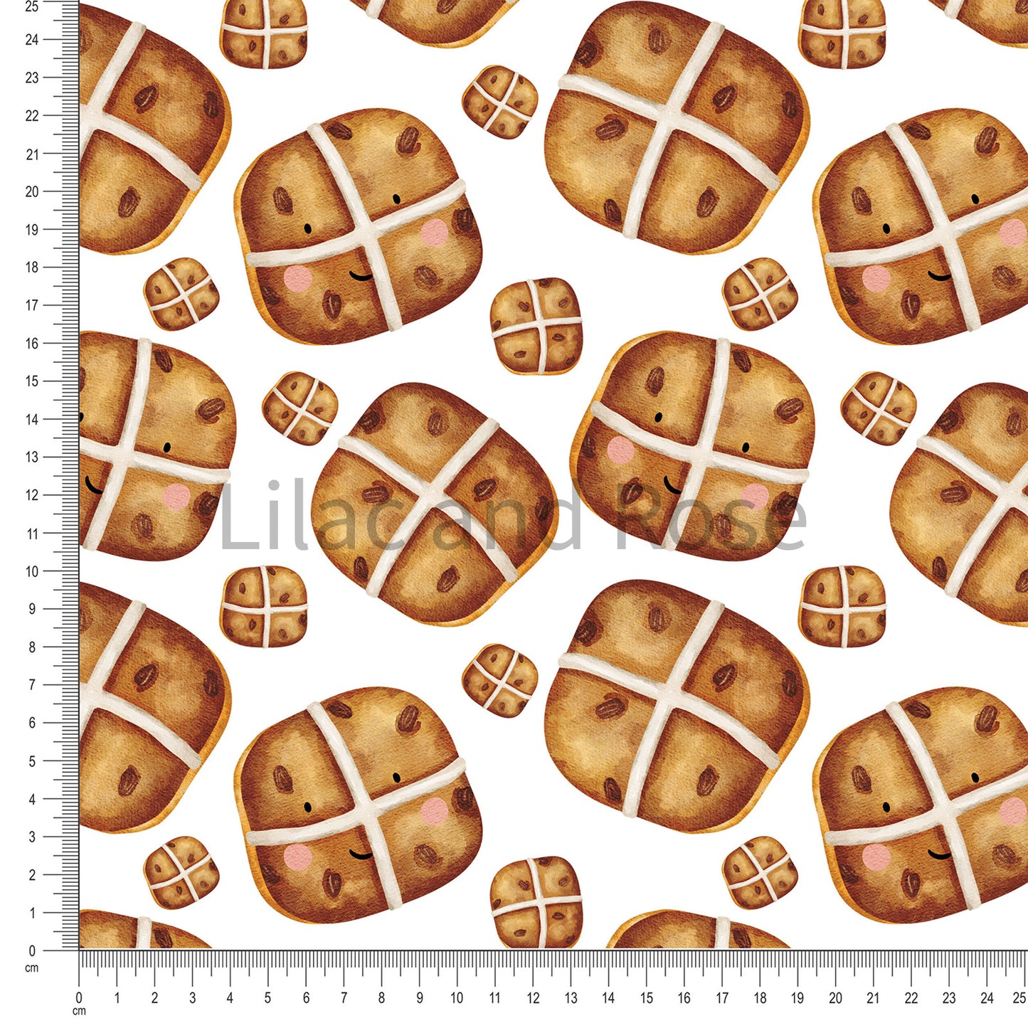 PRE-ORDER - Hot Cross Buns - White