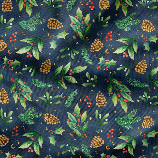 PRE-ORDER - Winter Foliage in Navy