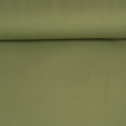 Plain French Terry - Olive Green