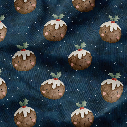 PRE-ORDER - Christmas Puddings in Navy