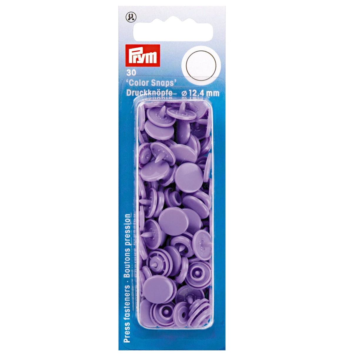 Prym Colour Snaps 12.4mm Diameter -30 Pack