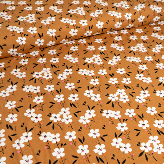 Cotton Jersey - Spring in Gold - Dashwood Studios