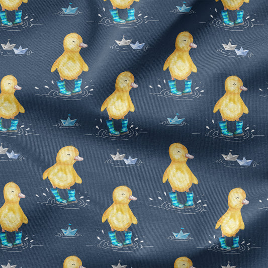 PRE-ORDER - Ducks in Blue Wellies