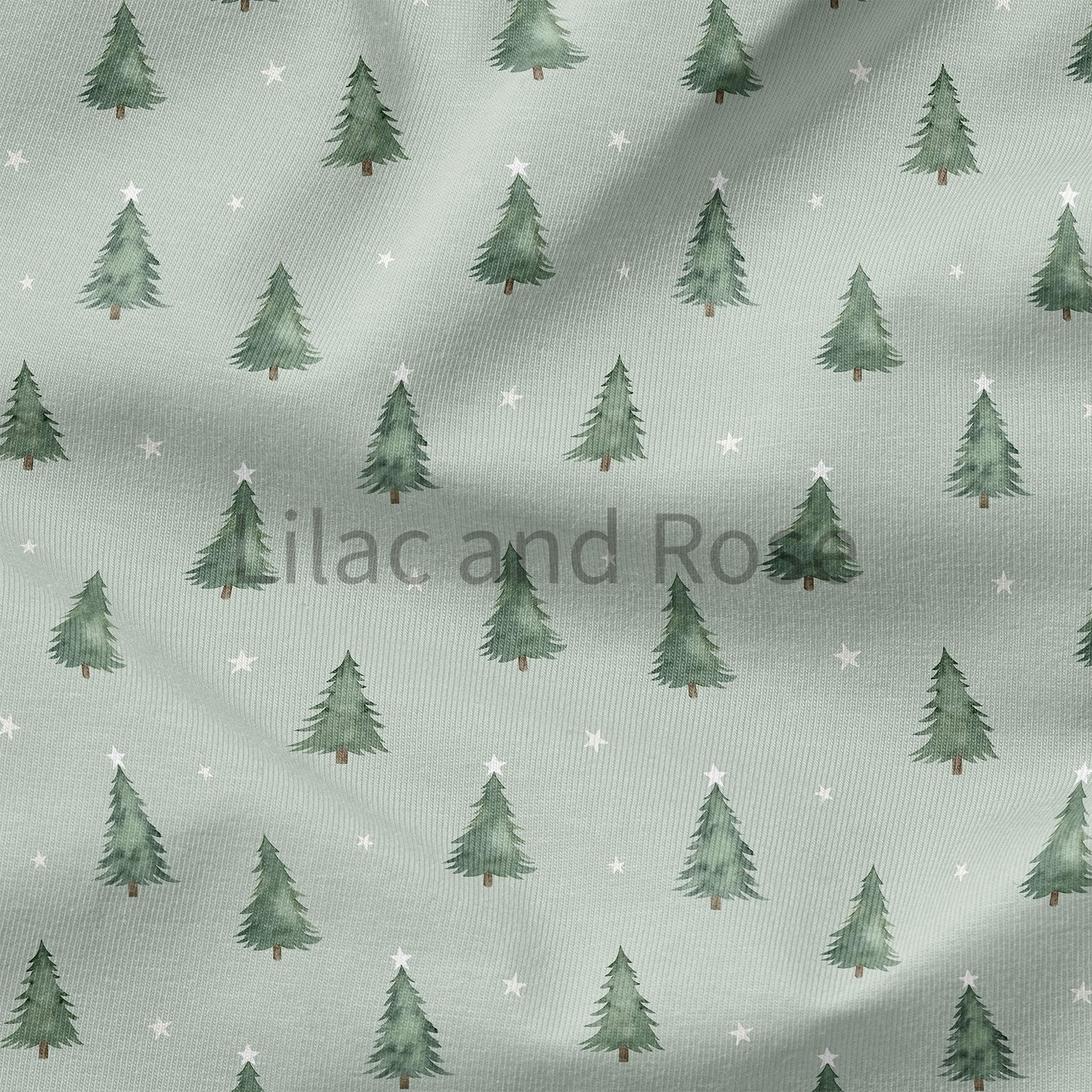 PRE-ORDER - Christmas Trees in Pistachio