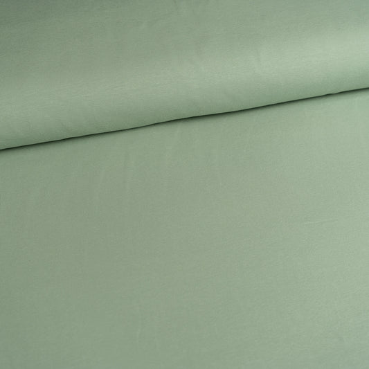 Plain Cotton Jersey - Sage Green