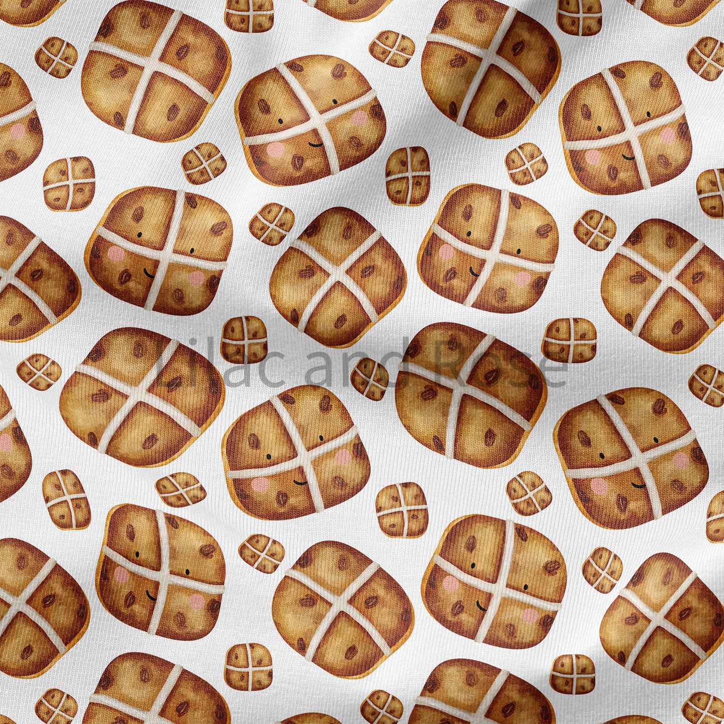 PRE-ORDER - Hot Cross Buns - White