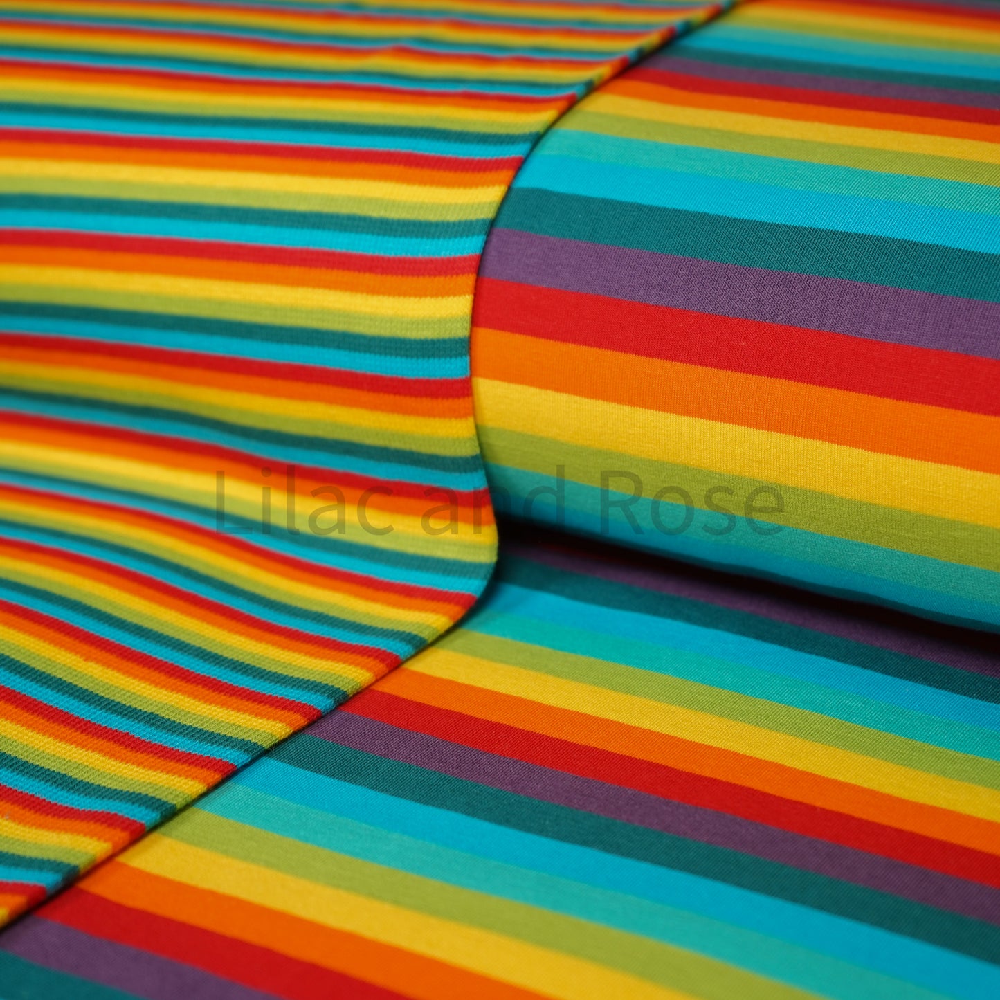 Ribbing - Rainbow Stripes