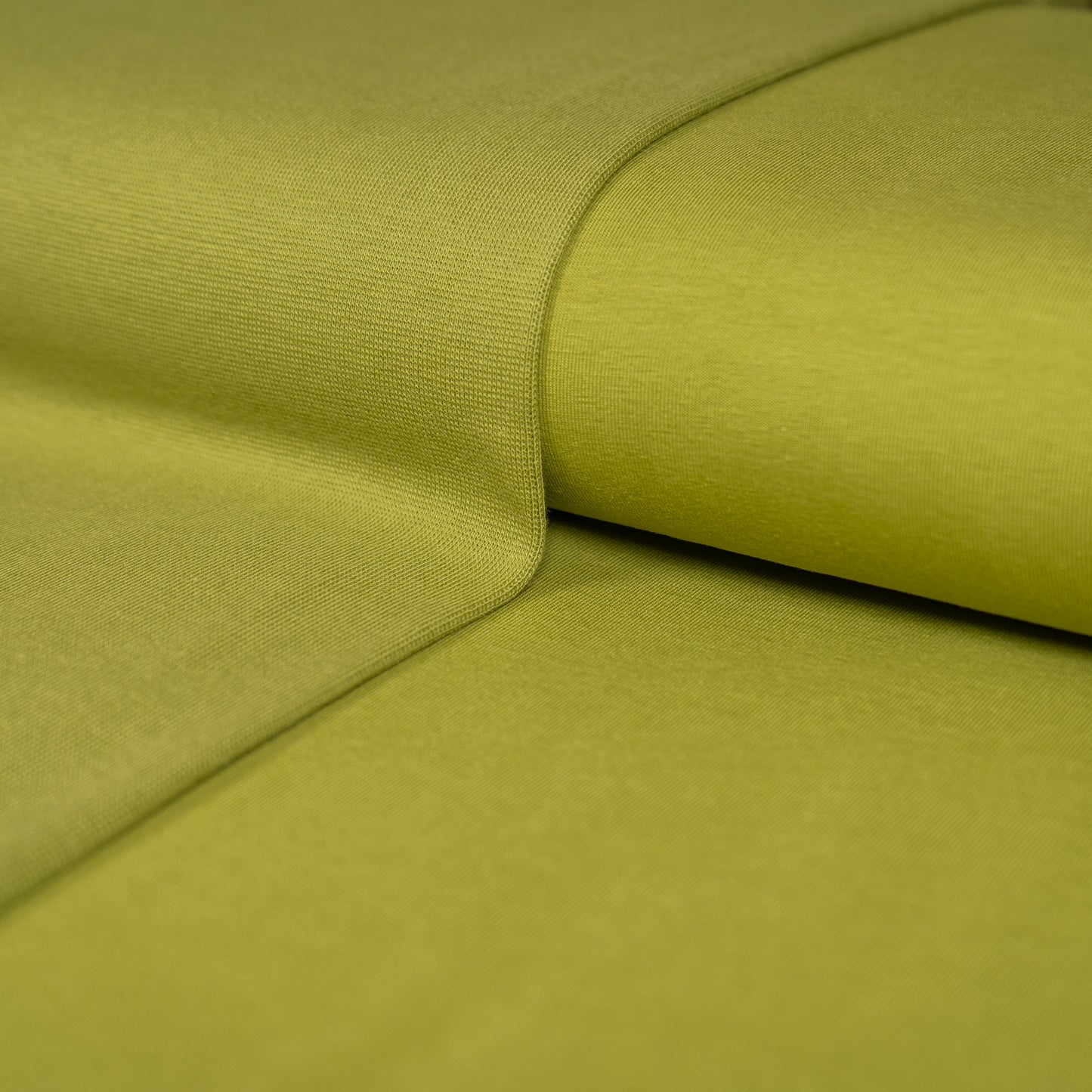 Plain Cotton Jersey - Khaki Green