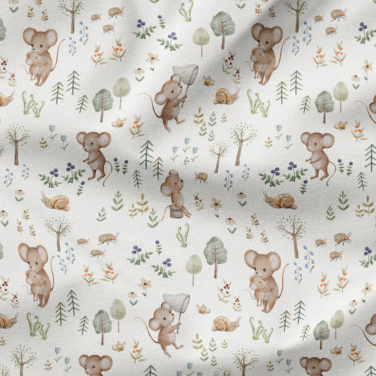 PRE-ORDER - Forest Mice in Ivory