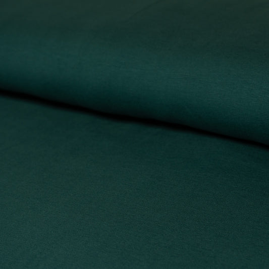 Plain Cotton Jersey - Forest Green