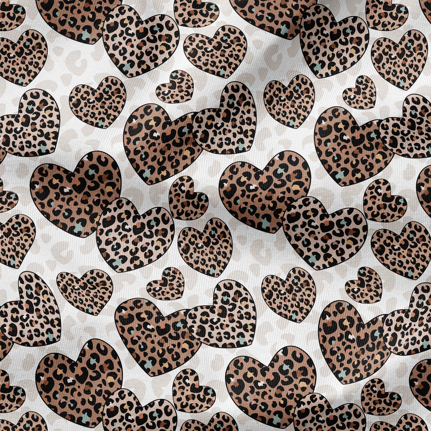 PRE-ORDER - Leopard Print Hearts