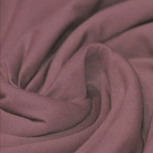 Plain Cotton Jersey - Old Mauve