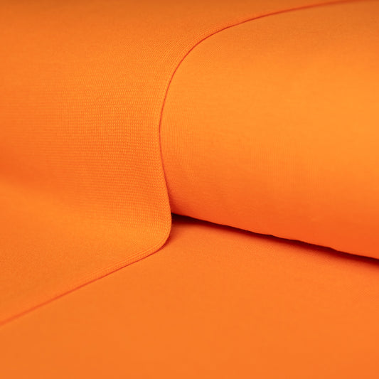 Plain Cotton Jersey - Bright Orange