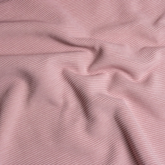 Ribbed Jersey - Dusty Pink