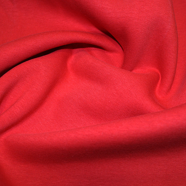 Fleece Backed Sweat - Red