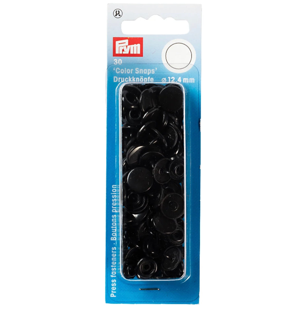 Prym Colour Snaps 12.4mm Diameter -30 Pack