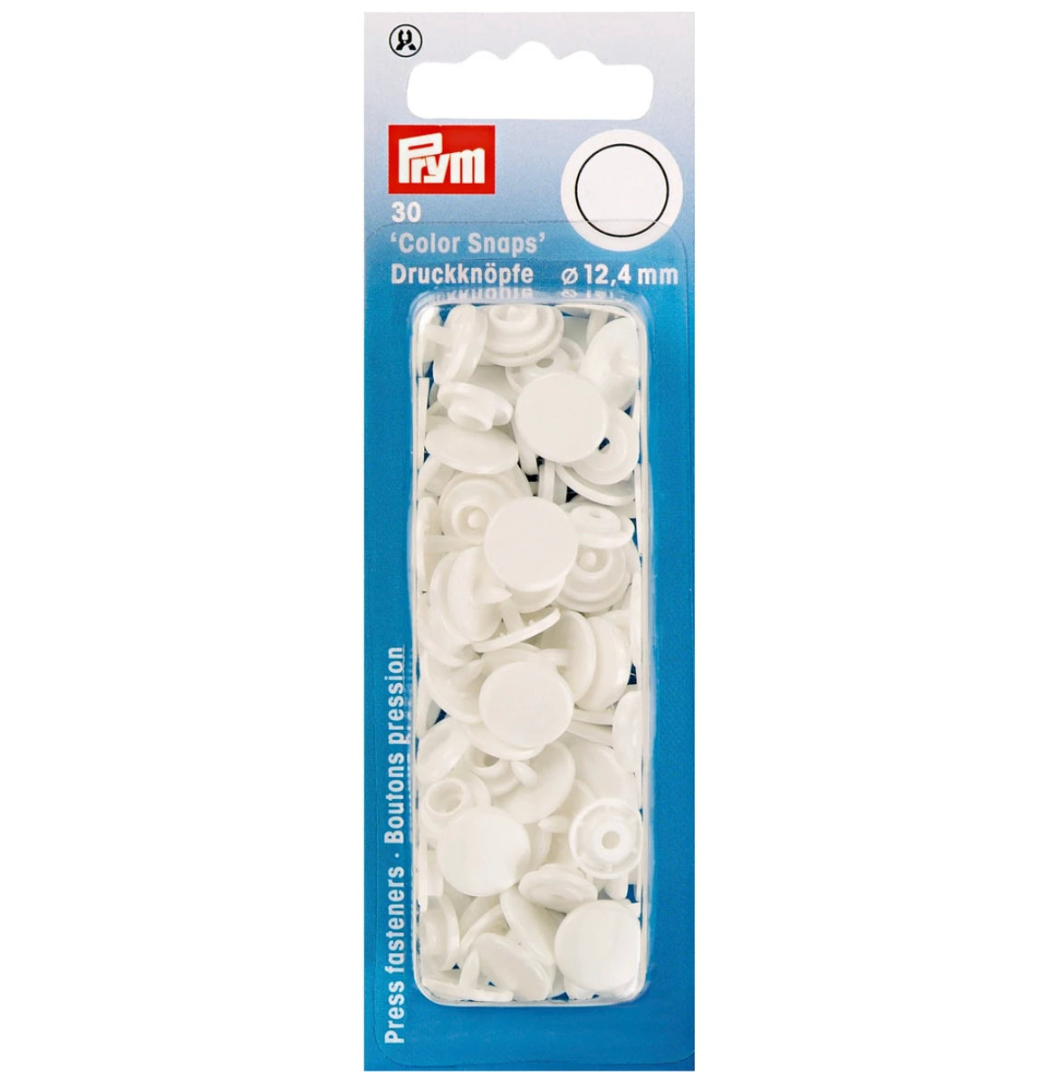 Prym Colour Snaps 12.4mm Diameter -30 Pack