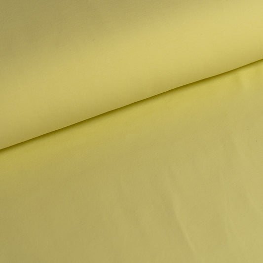 Plain Cotton Jersey - Soft Yellow